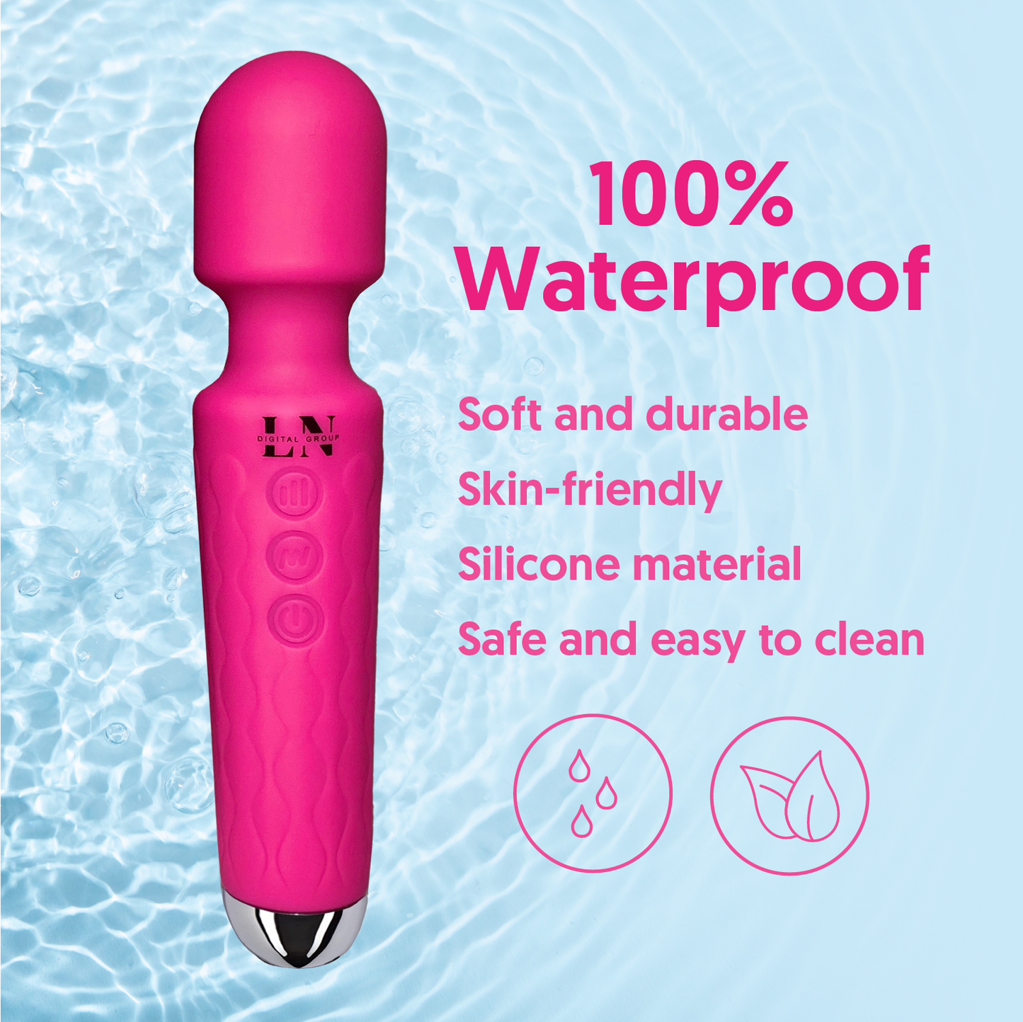 Graceful Magic Wand™ Rechargeable Wellness Massager