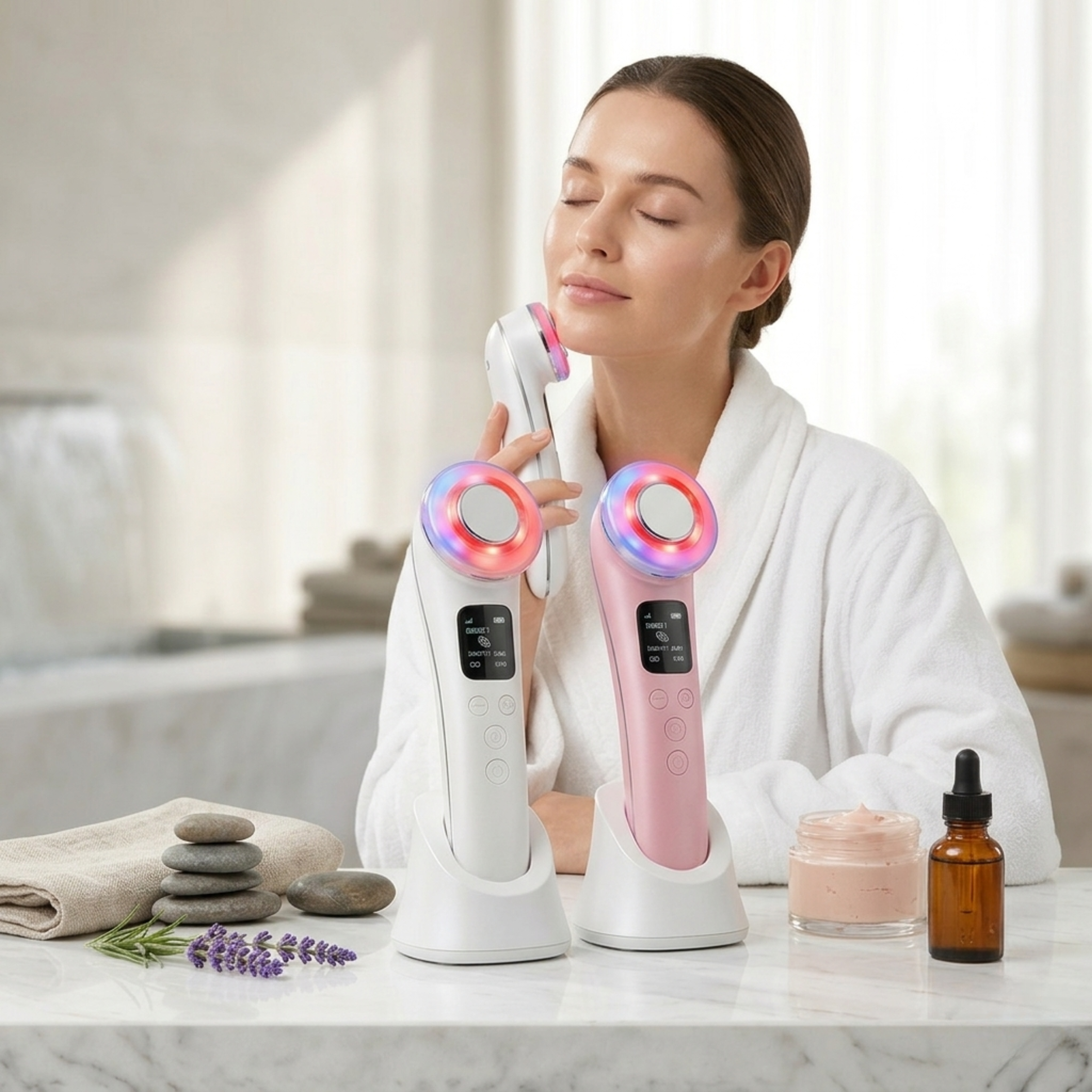 7-in-1 Facial Lifting & Skin Care Beauty Device