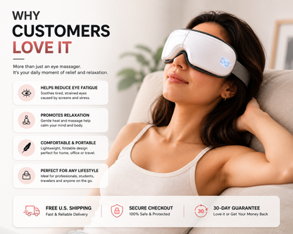 Graceful Rest™ Heated Eye Massager