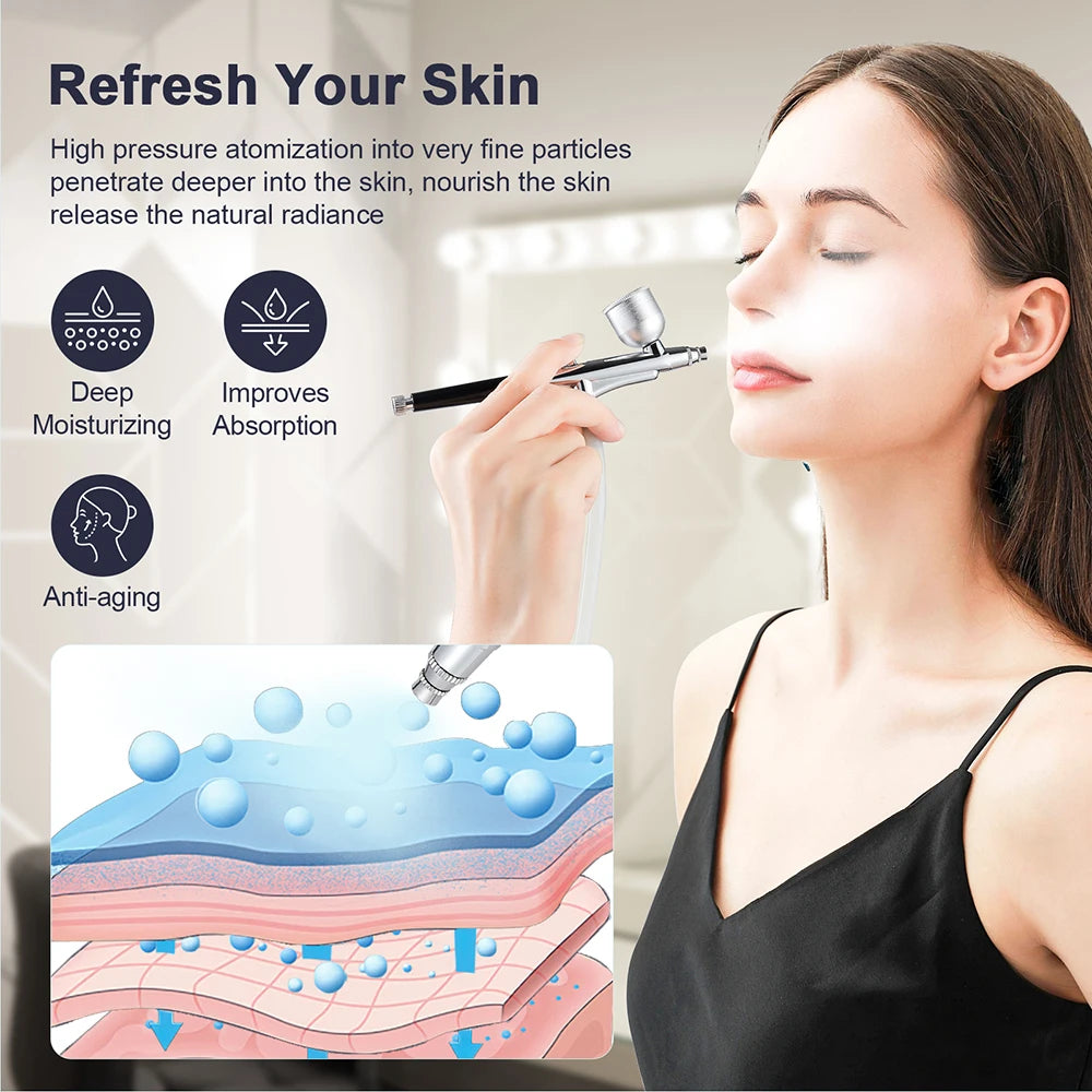 Diamond Microdermabrasion Facial Peeling Device