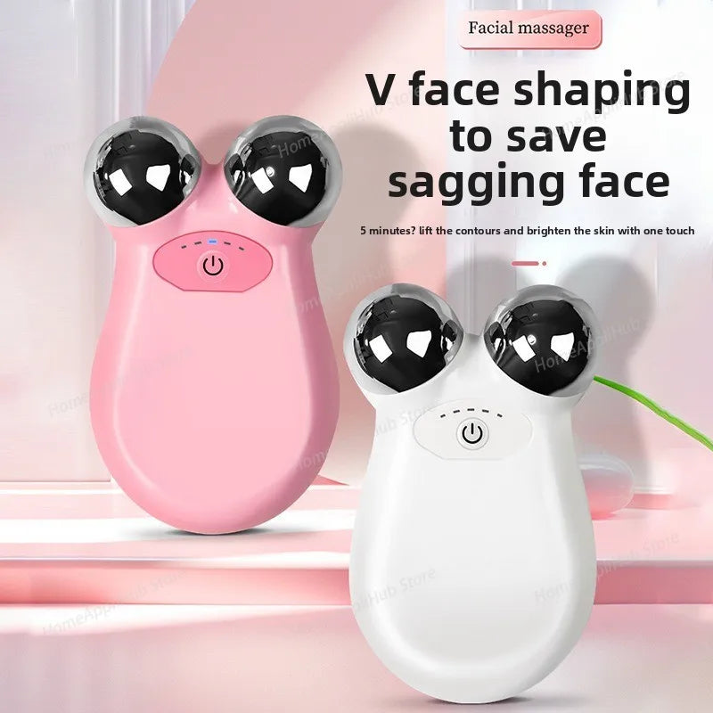 Microcurrent Dual Head Facial Firming Massager