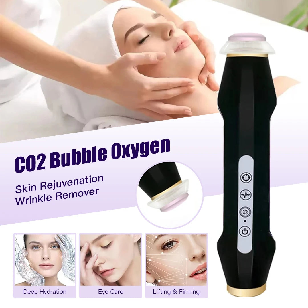 CO2 Oxygen Bubble Facial Cleansing Device