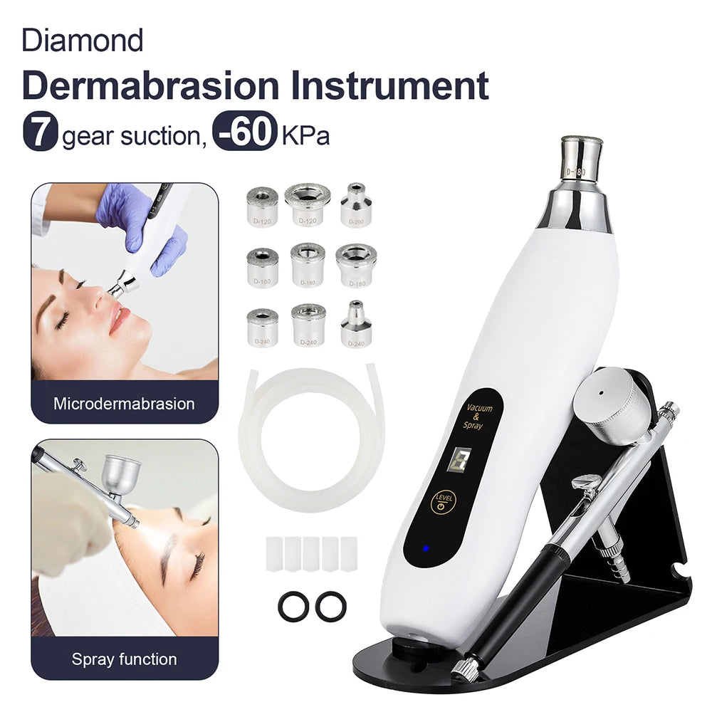 Diamond Microdermabrasion Facial Peeling Device