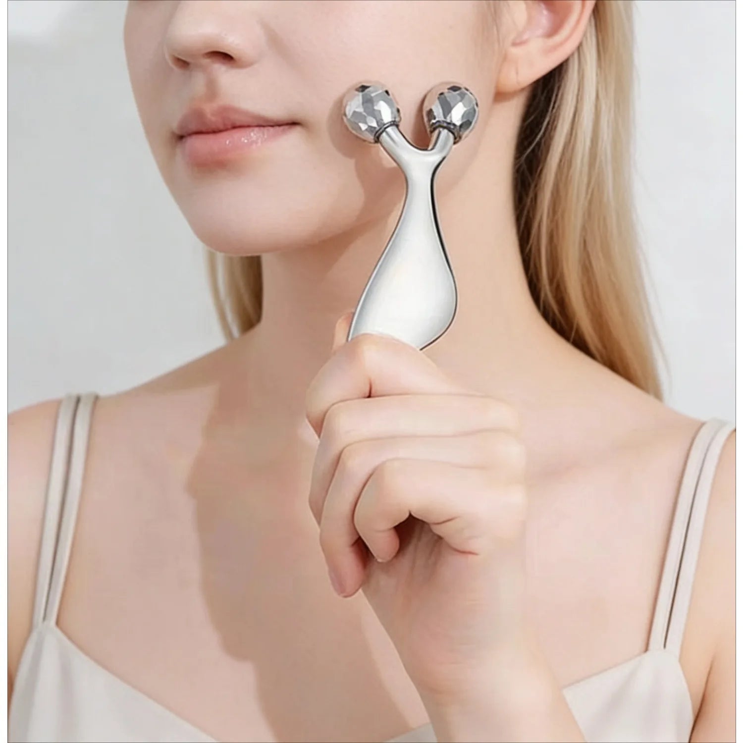 3D Facial Massager Gua Sha Cold Roller Tool
