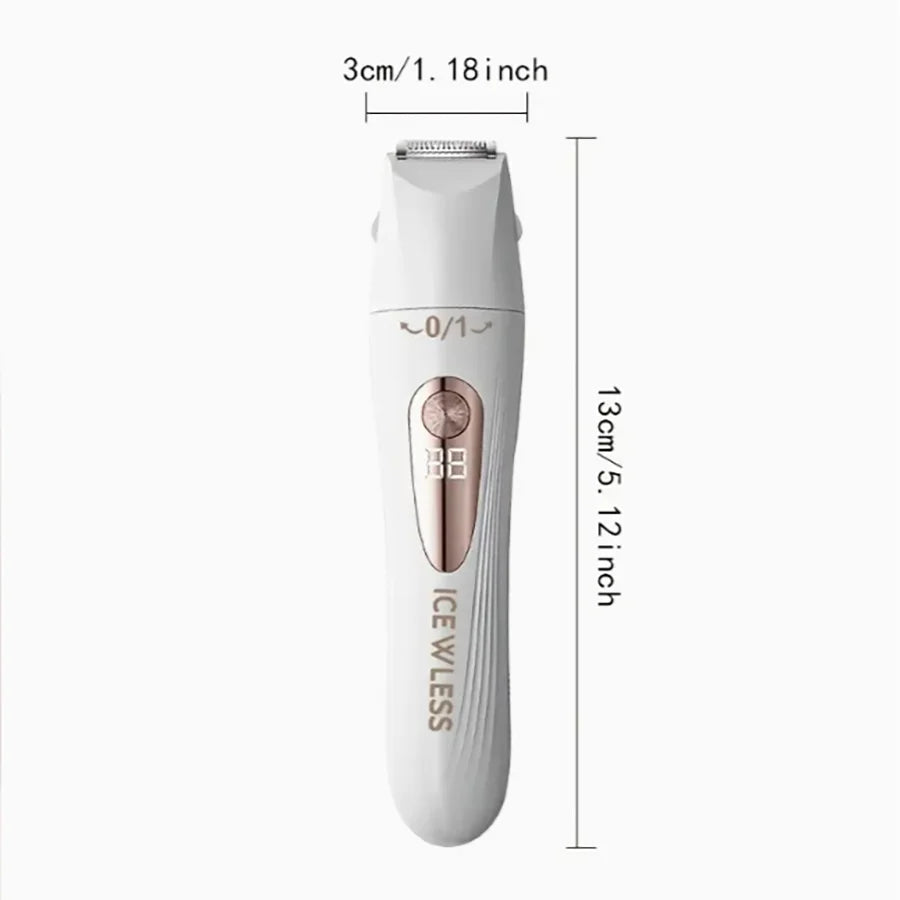 USB Rechargeable 3-in-1 Women Hair Removal Razor