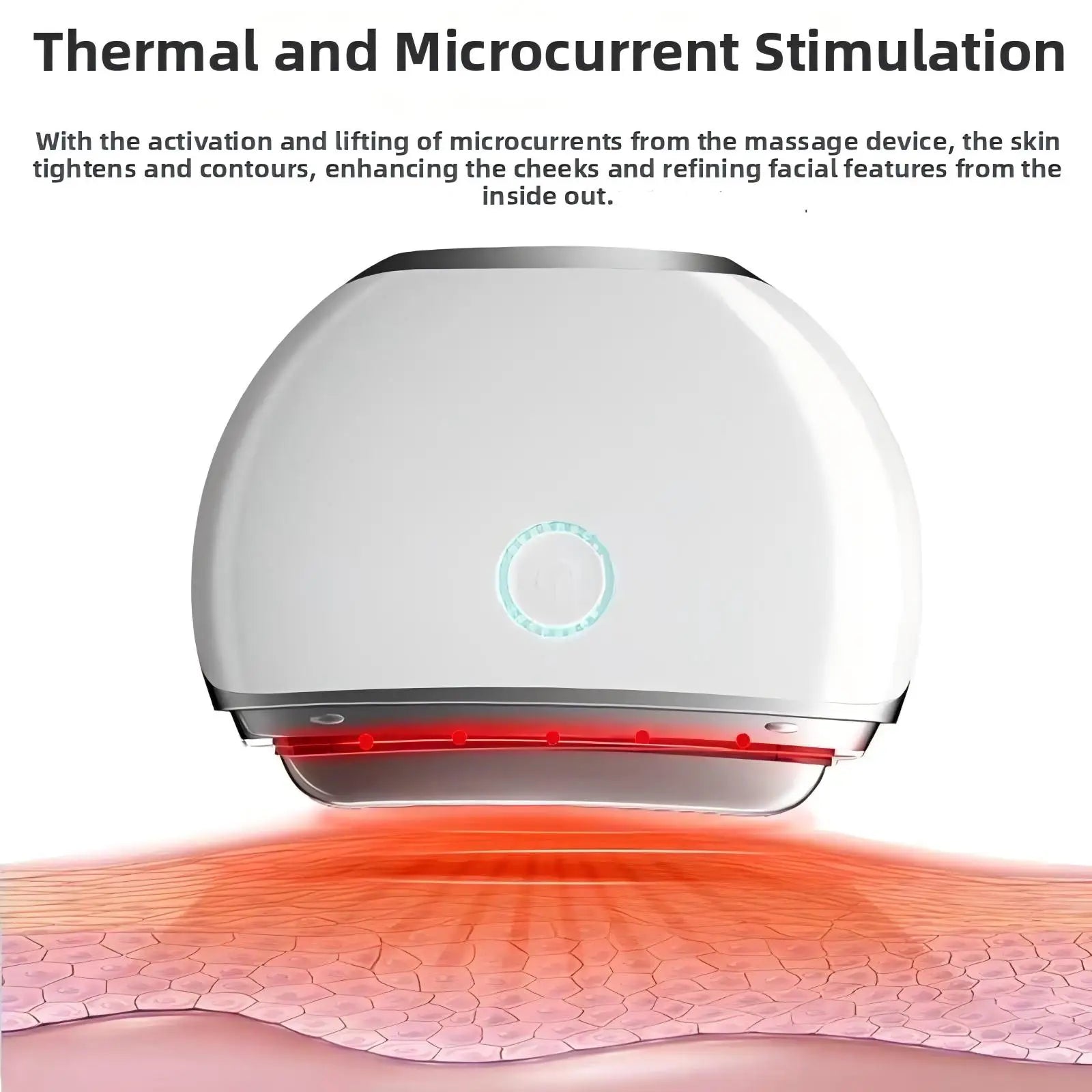 EMS Vibration Gua Sha Facial Massage Device