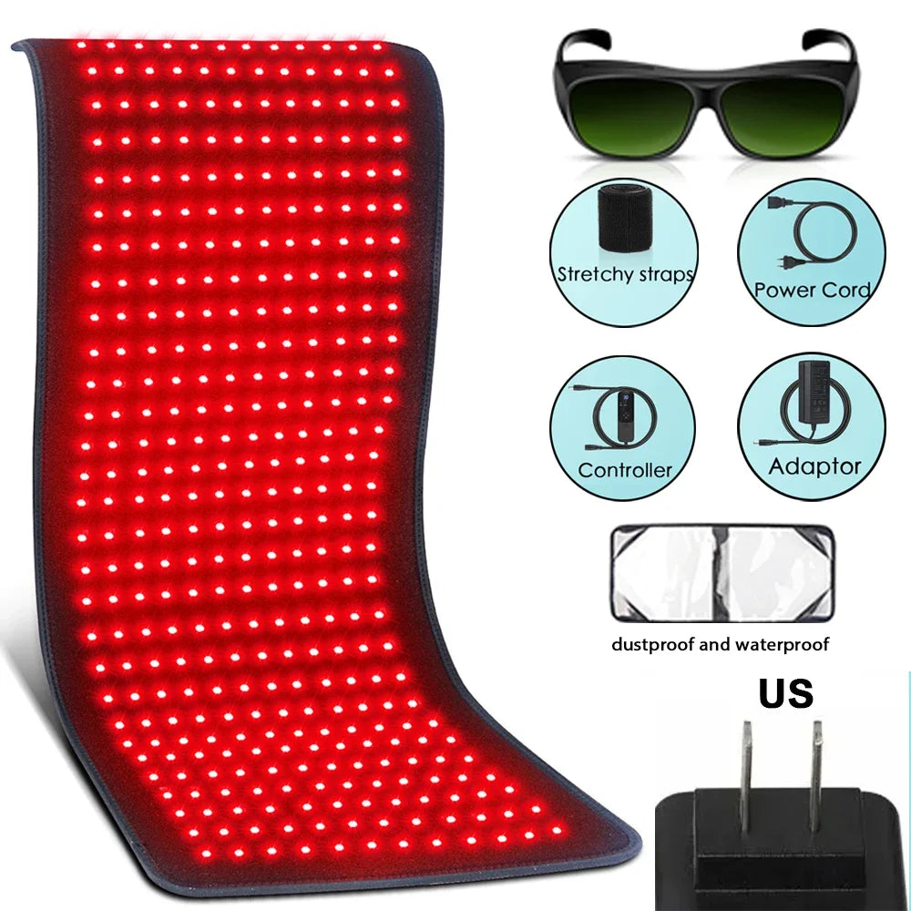Red Light Therapy Heating Pad for Body Relief