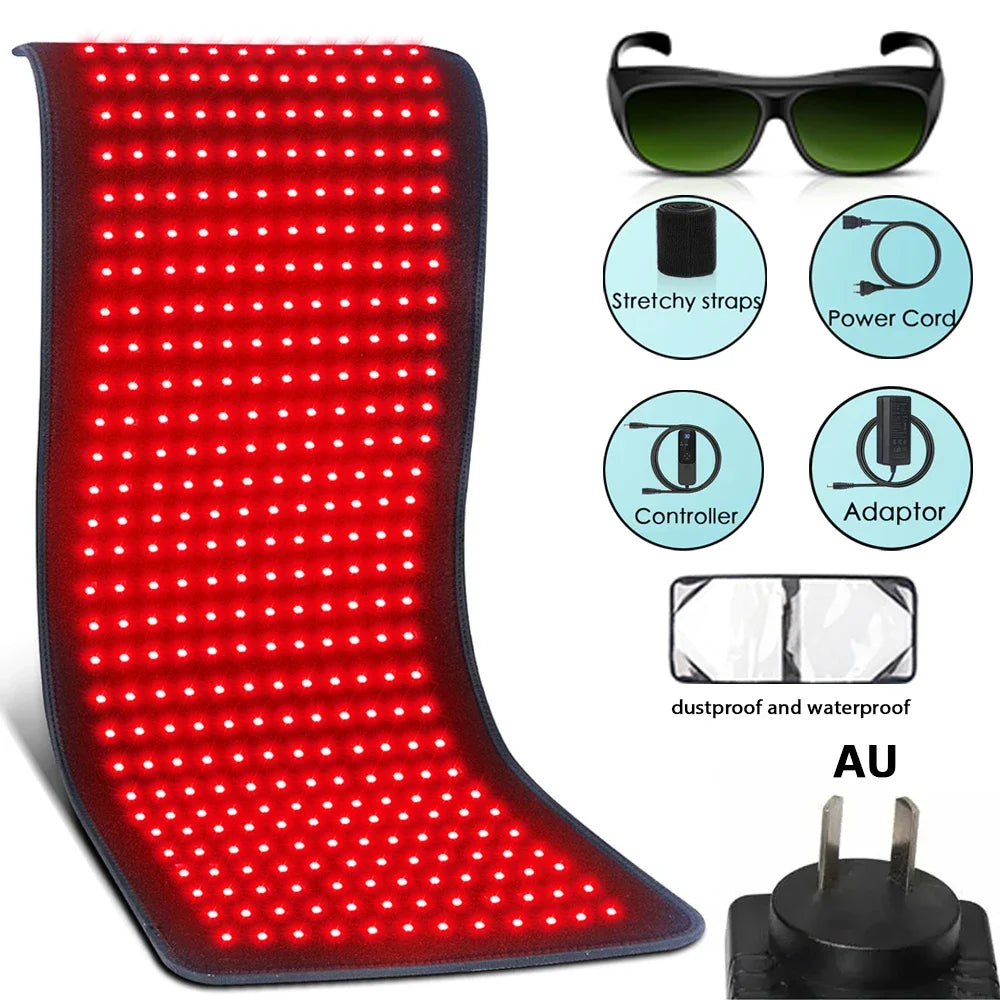 Red Light Therapy Heating Pad for Body Relief