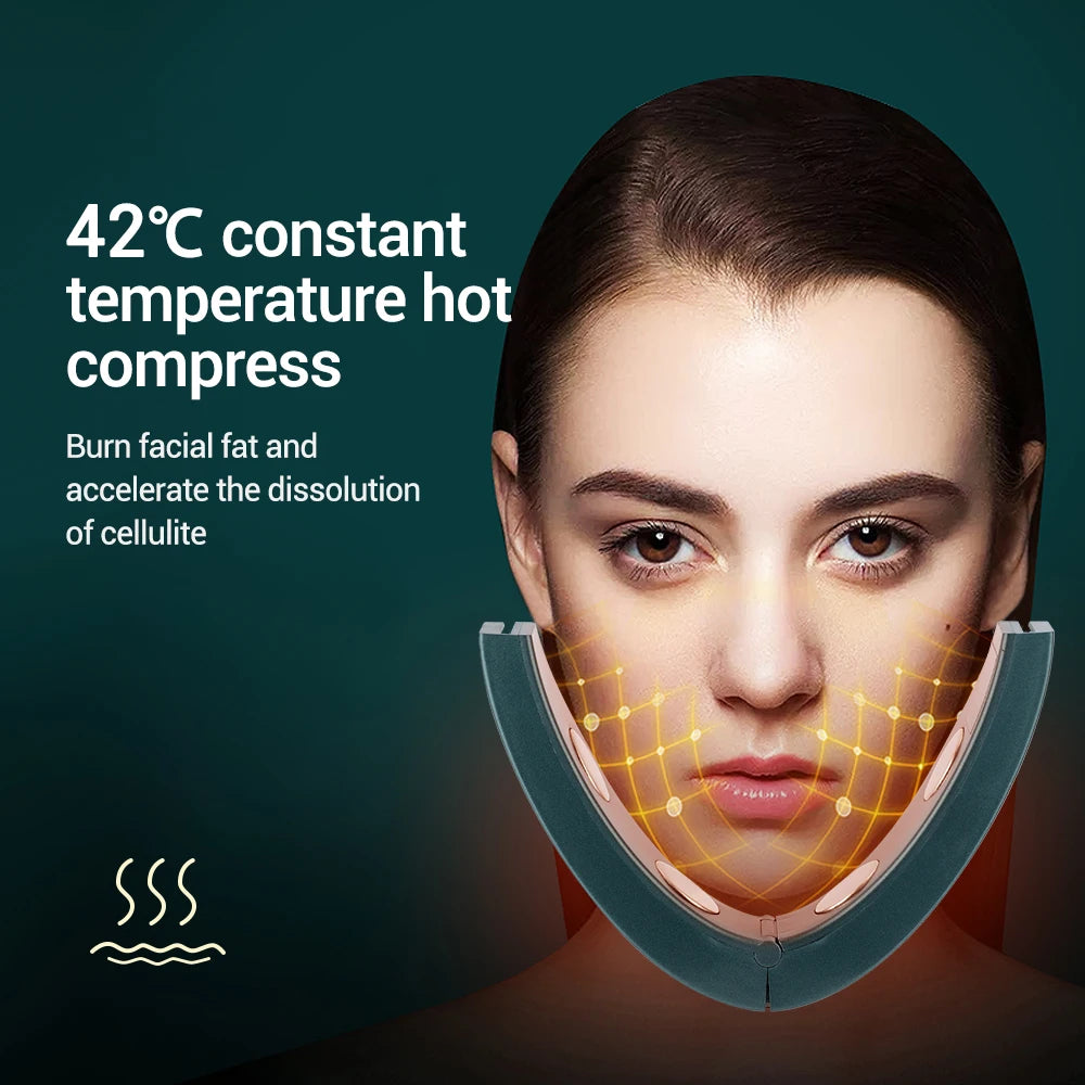V-Face Lifting Heated Facial Massager Device