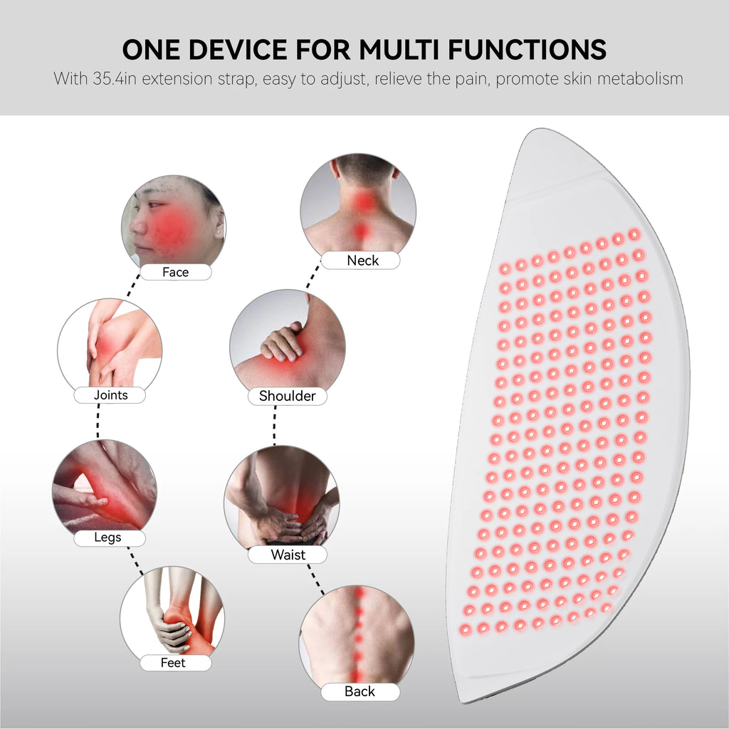 LED Red Light Therapy Facial Rejuvenation Mask