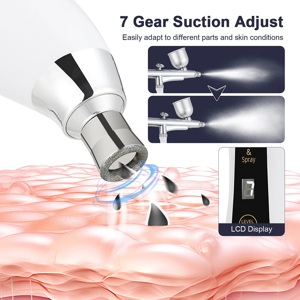 Diamond Microdermabrasion Facial Peeling Device