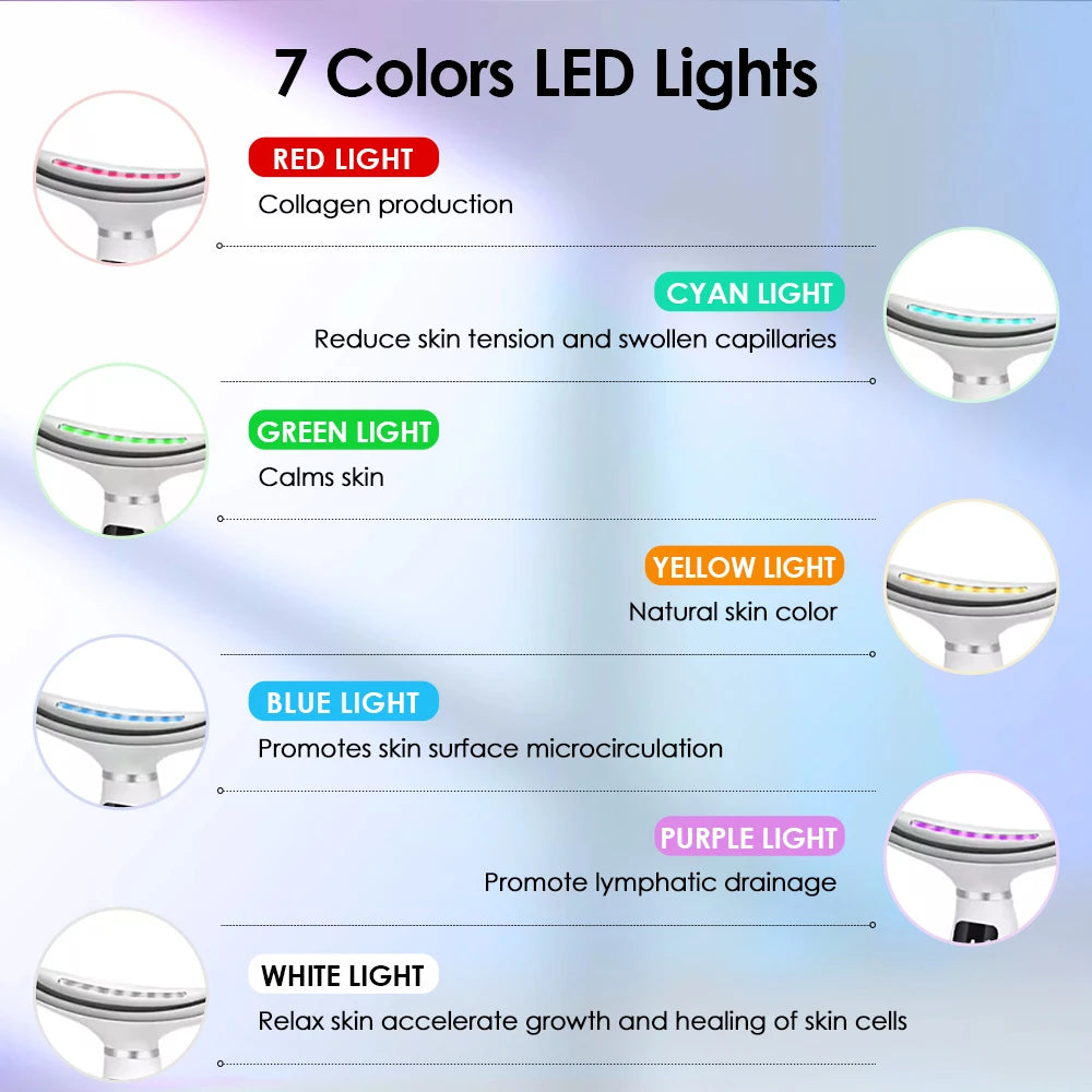 LED Neck & Face Lifting Massage Device