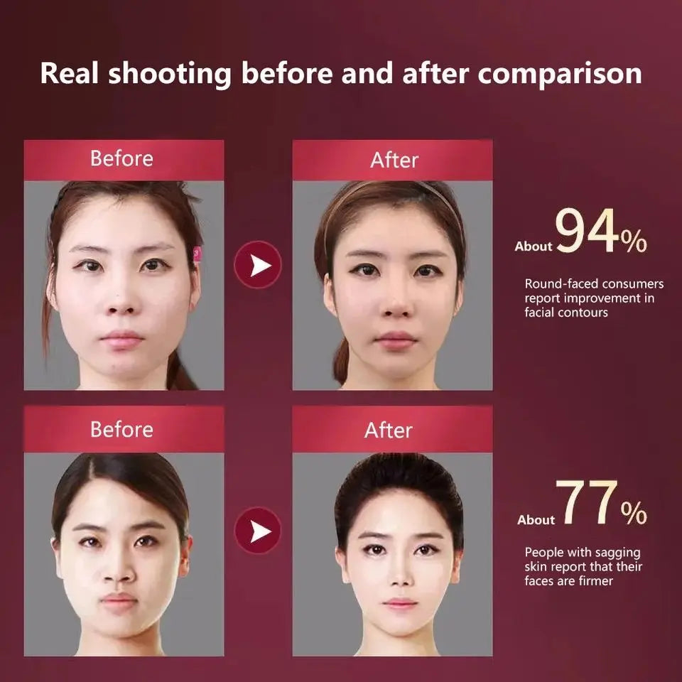 LED Facial Vibration Lifting Massager Device