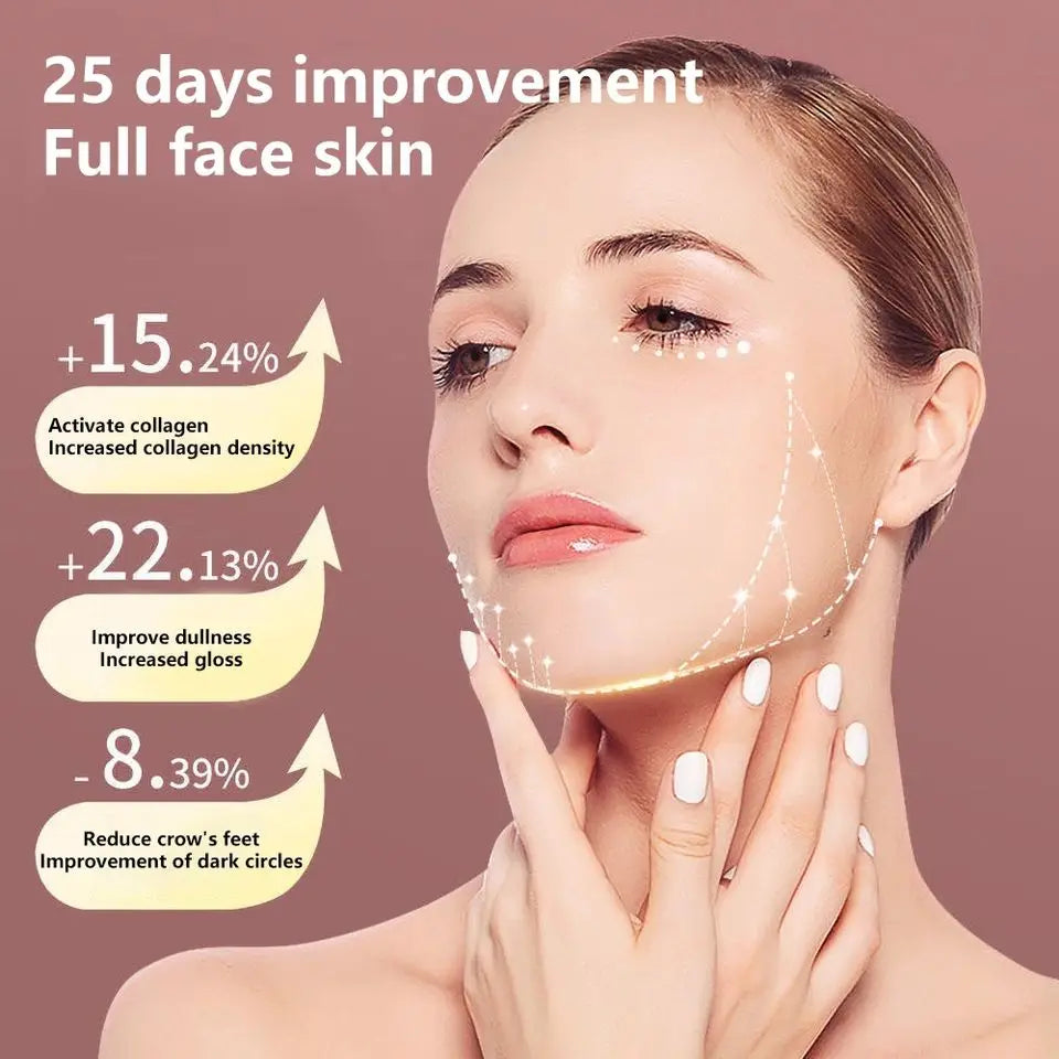 LED Facial Vibration Lifting Massager Device