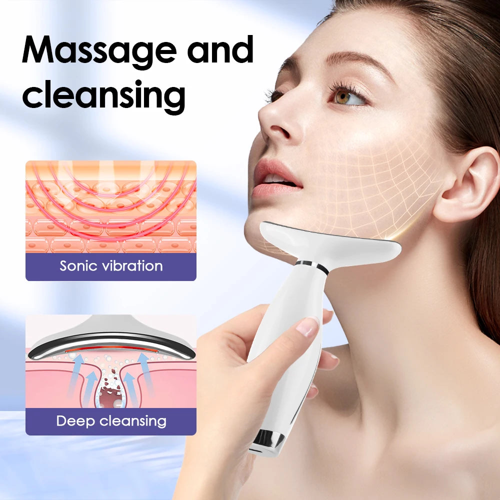 LED Neck & Face Lifting Massage Device