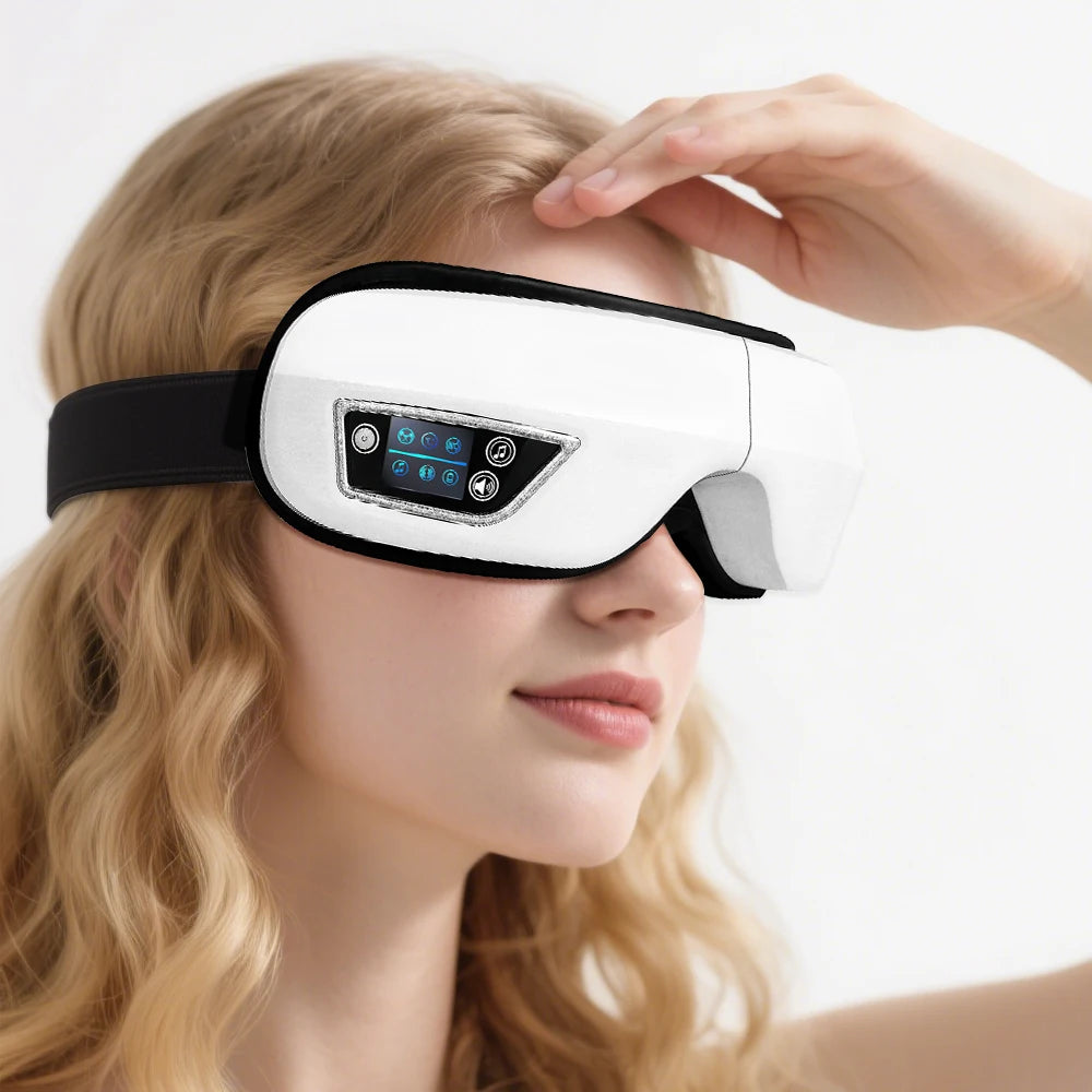 Smart Vibration Eye Massager Bluetooth Sleep Mask
