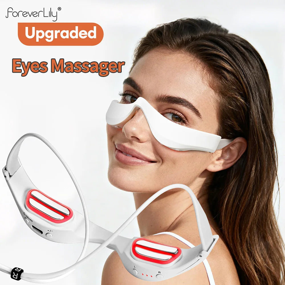 EMS Red Light Eye Massage Glasses