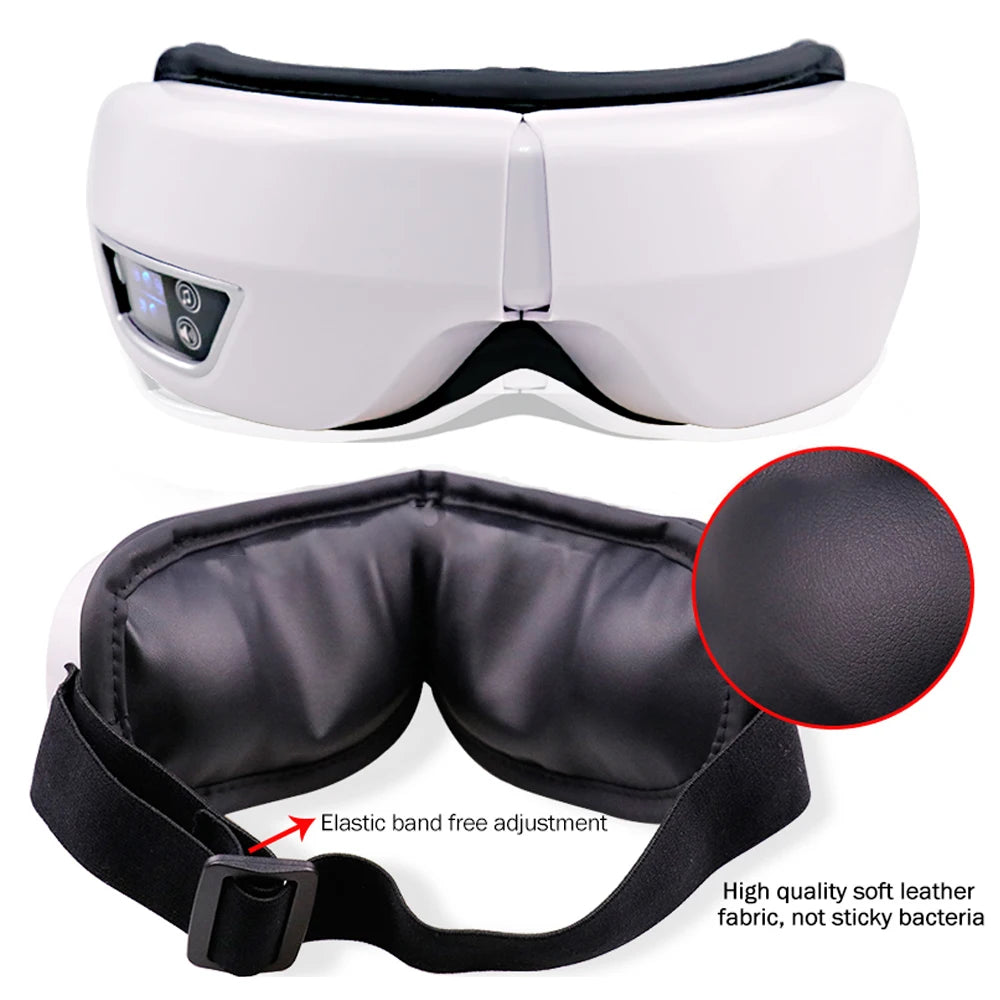 Smart Vibration Eye Massager Bluetooth Sleep Mask