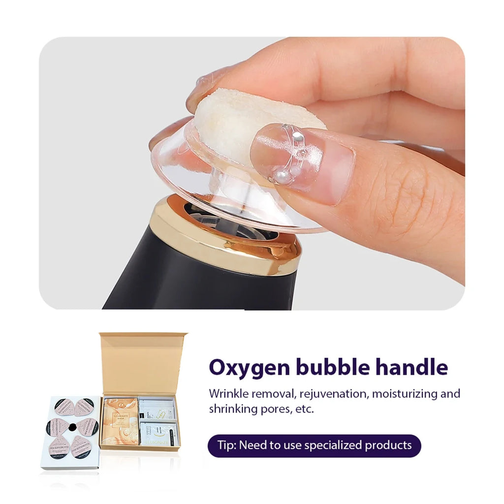 CO2 Oxygen Bubble Facial Cleansing Device