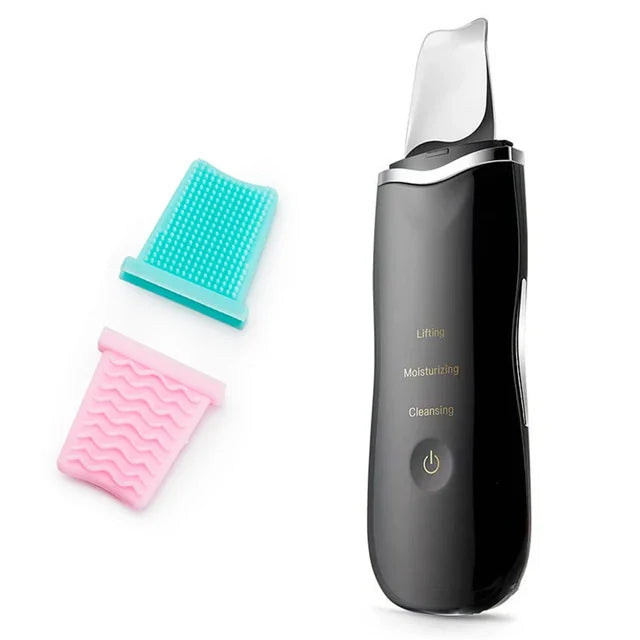 Ultrasonic Skin Scrubber Pore Cleansing Device