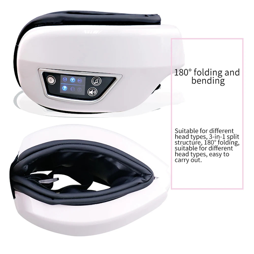 Smart Vibration Eye Massager Bluetooth Sleep Mask