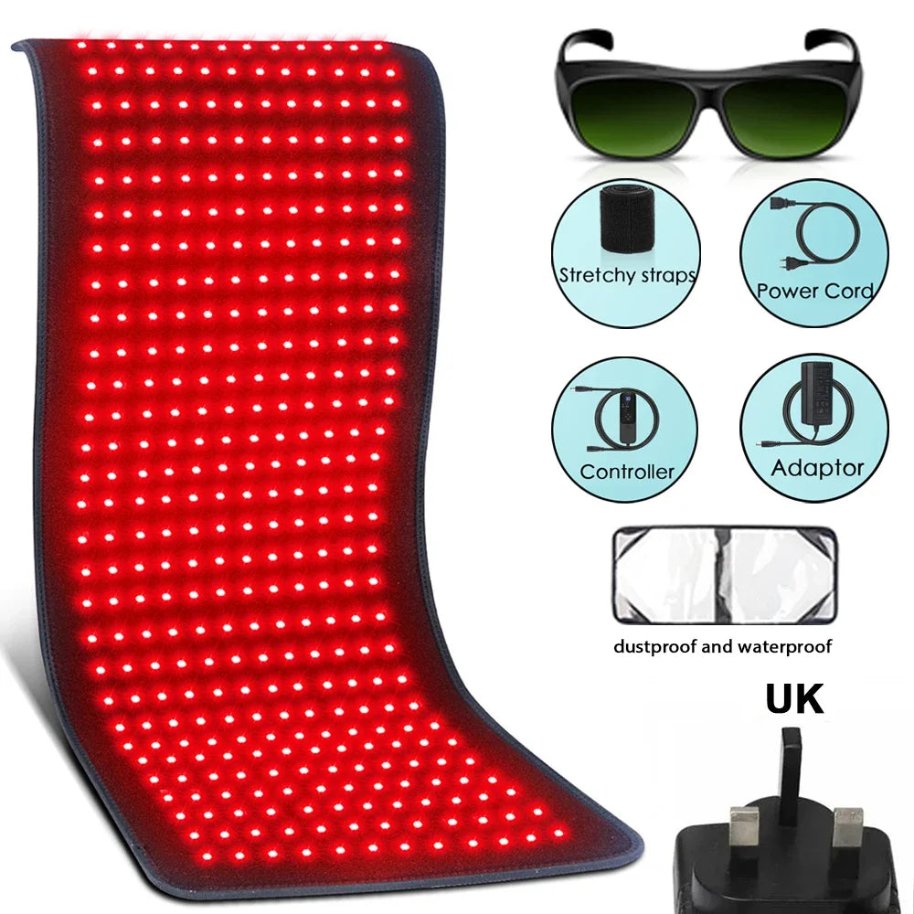 Red Light Therapy Heating Pad for Body Relief