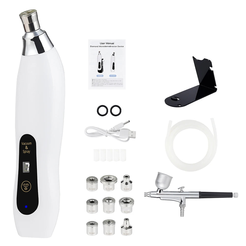 Diamond Microdermabrasion Facial Peeling Device