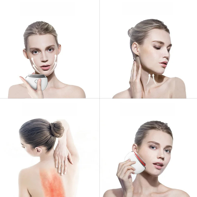 EMS Vibration Gua Sha Facial Massage Device