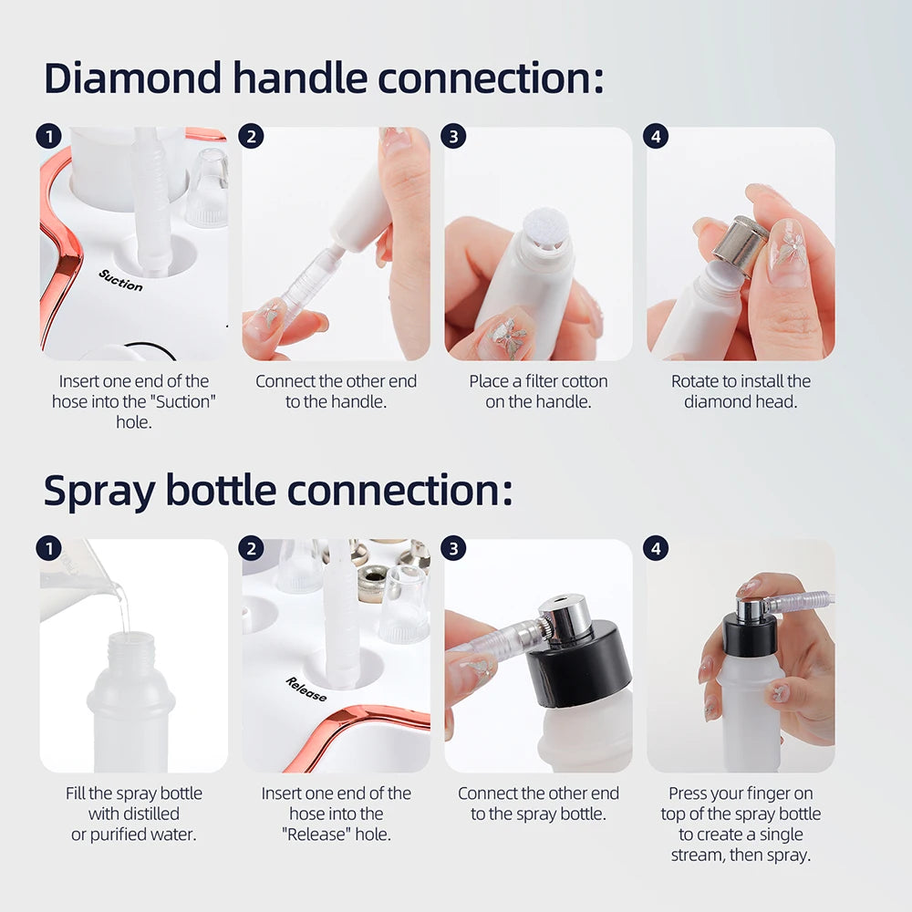 Diamond Microdermabrasion Facial Peeling Machine