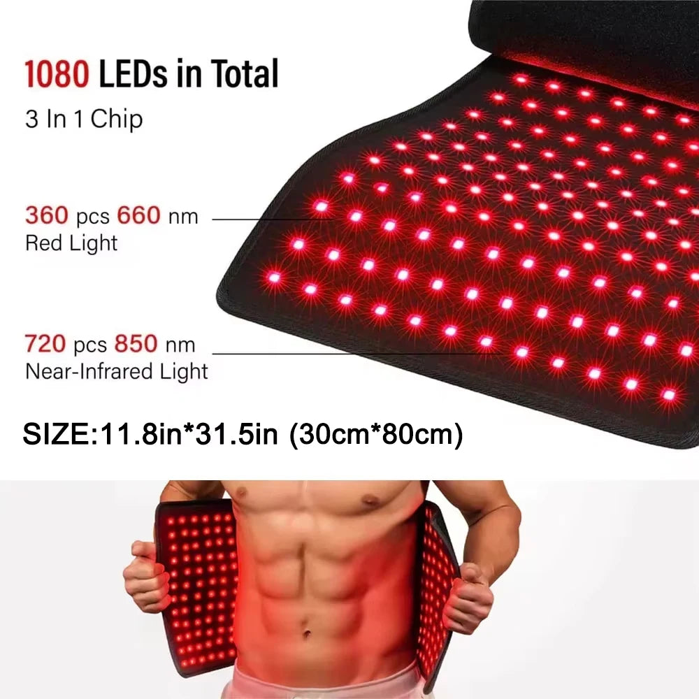 Red Light Therapy Heating Pad for Body Relief