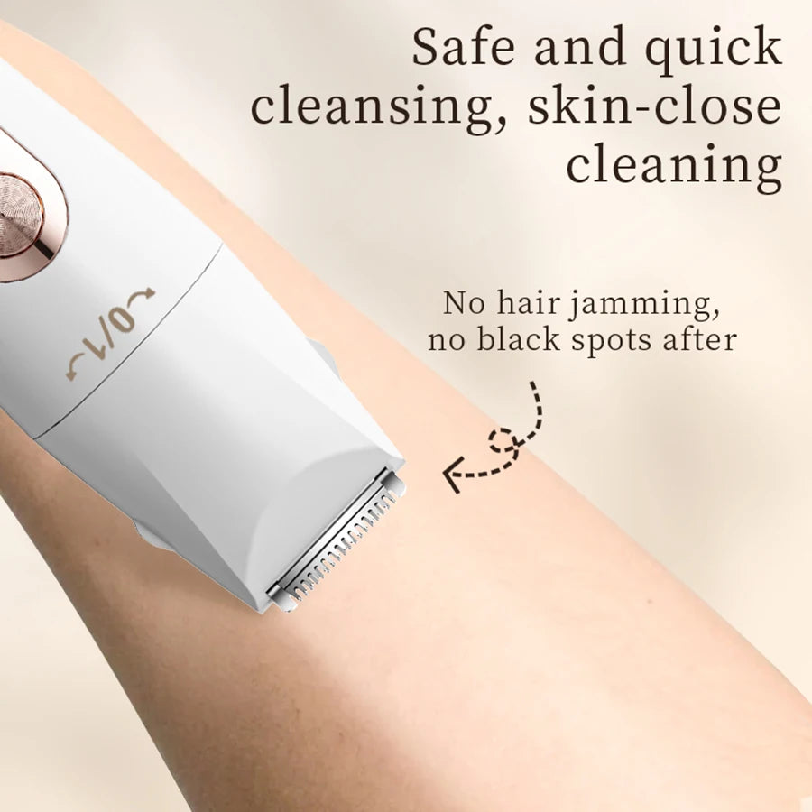 USB Rechargeable 3-in-1 Women Hair Removal Razor