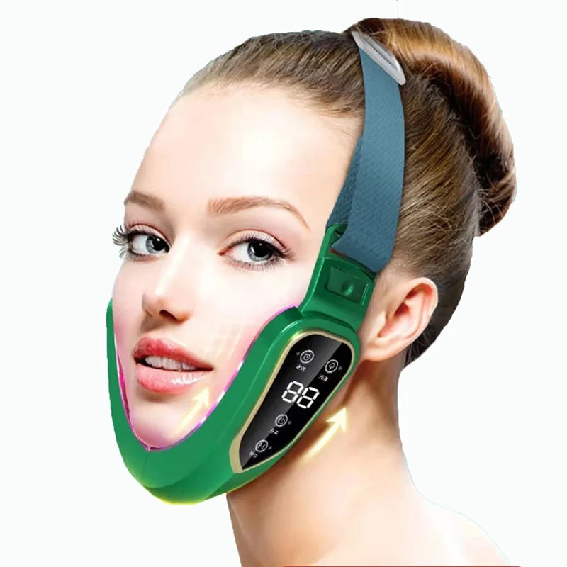LED Facial Vibration Lifting Massager Device