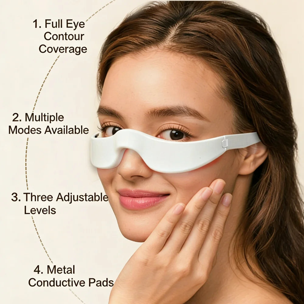 Heated Microcurrent Under Eye Massager