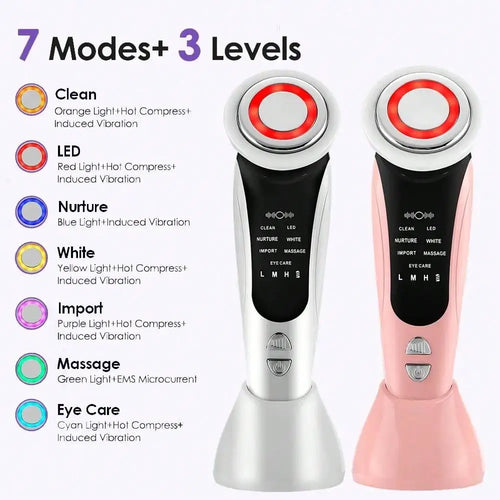 7-in-1 Facial Lifting & Skin Care Beauty Device
