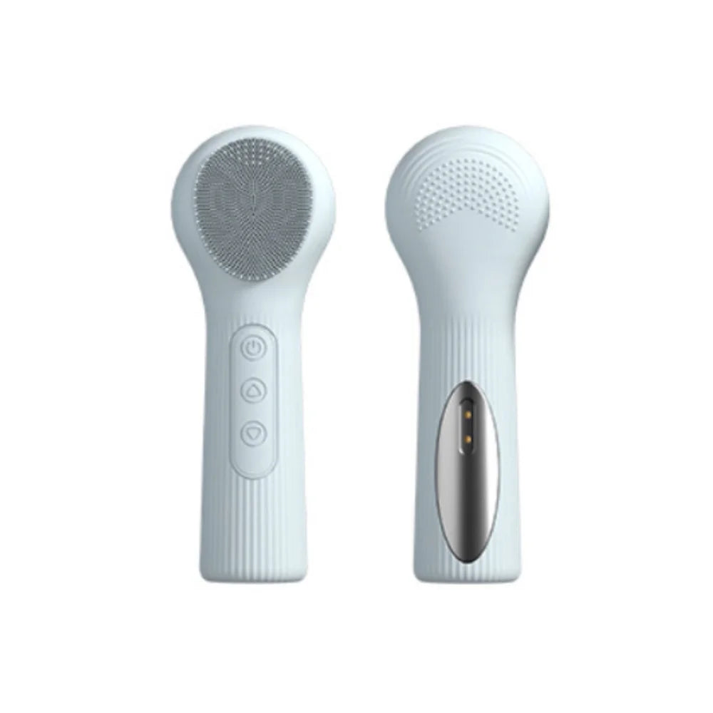 Heated Silicone Facial Cleansing Brush