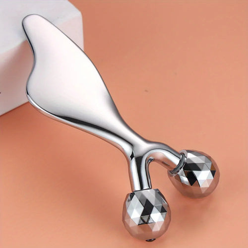 3D Facial Massager Gua Sha Cold Roller Tool