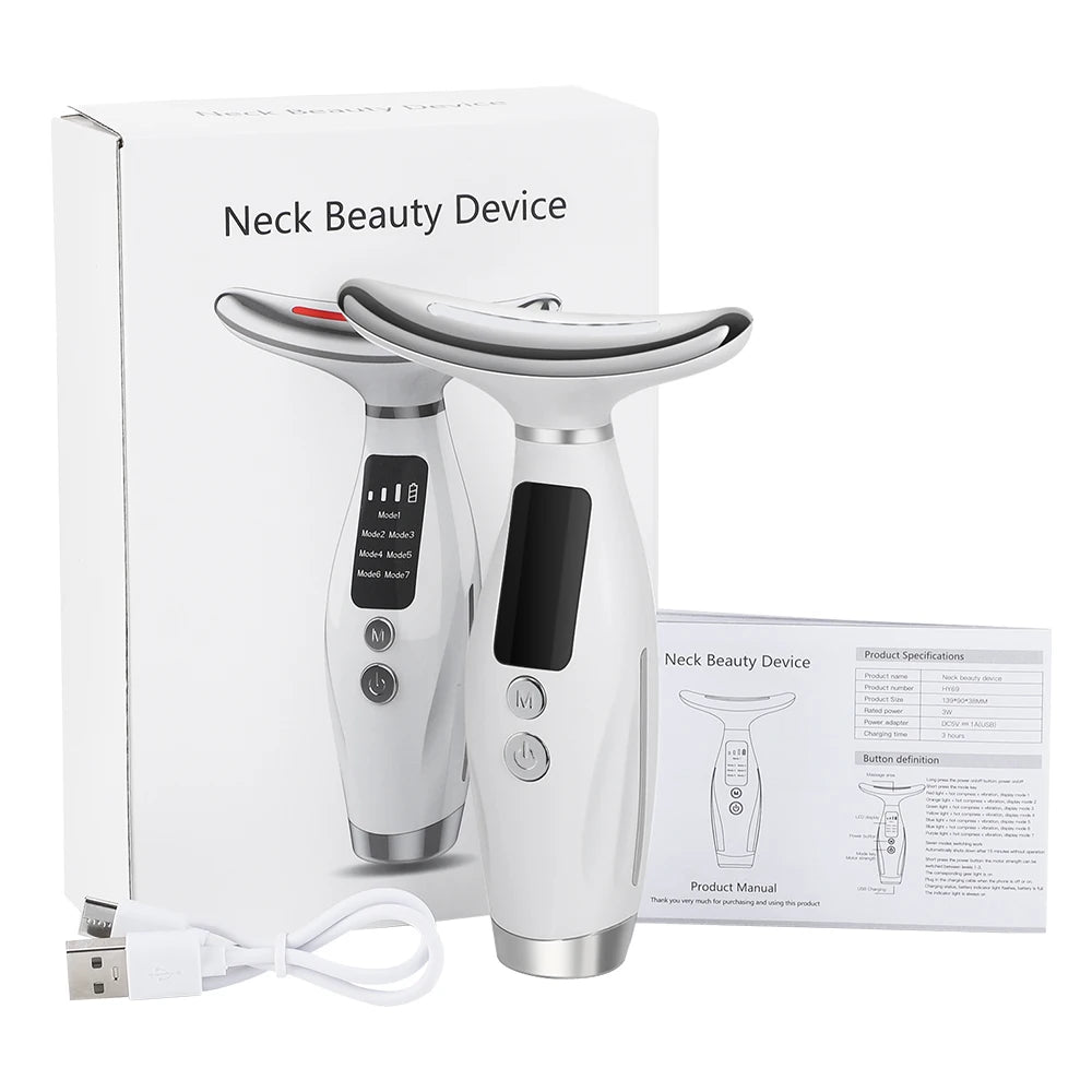 LED Neck & Face Lifting Massage Device