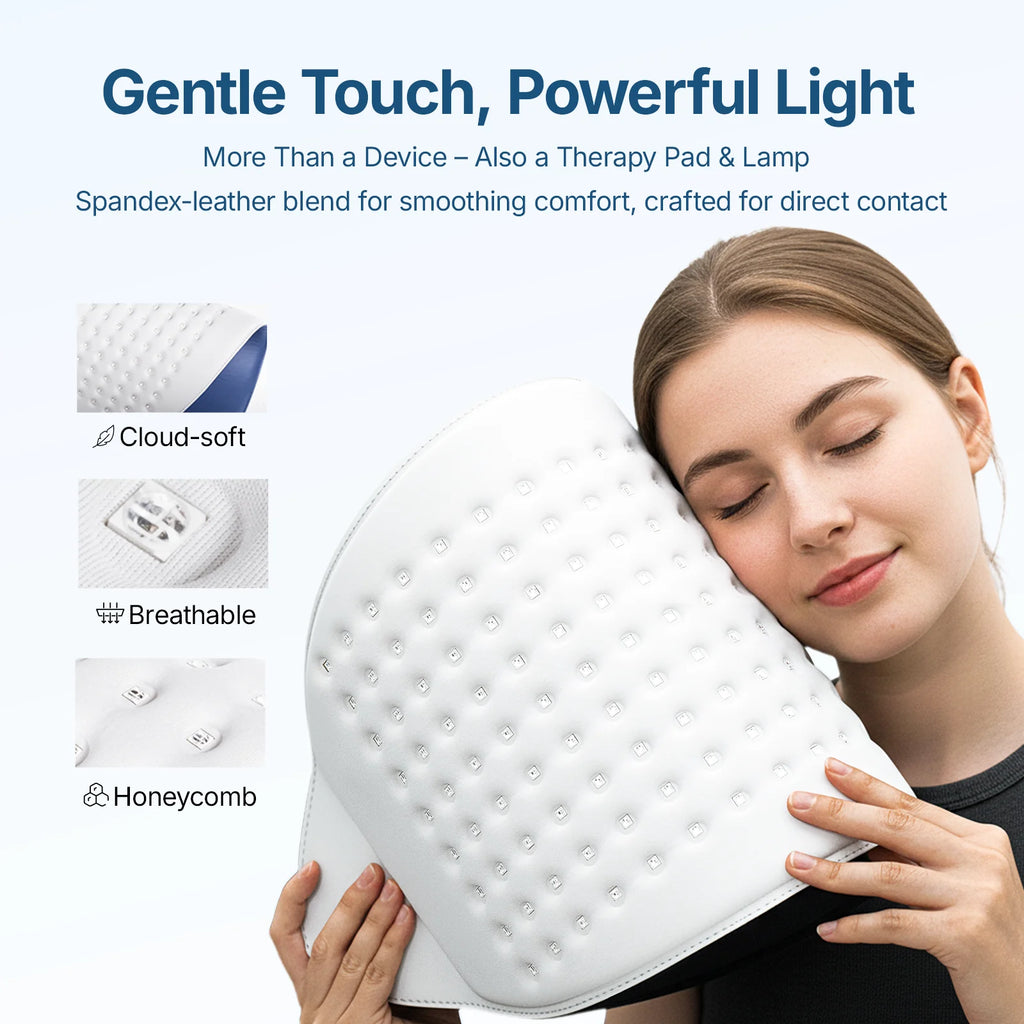 LED Red Light Therapy Facial Rejuvenation Mask